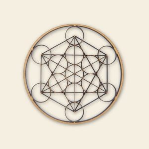 Cube de Métatron - Sceau de Géométrie Sacrée (Protection & Clarté)