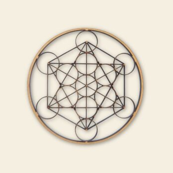 Cube de Métatron - Sceau de Géométrie Sacrée (Protection & Clarté)