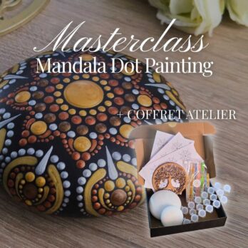 Masterclass Mandala Dot Painting + Coffret Atelier