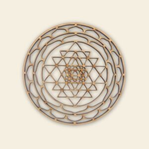 Sri Yantra - Sceau de Géométrie Sacrée (Abondance & Éveil)
