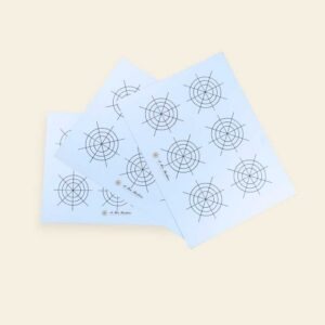 Fiches d’entraînement Dot Painting • Lot de 3